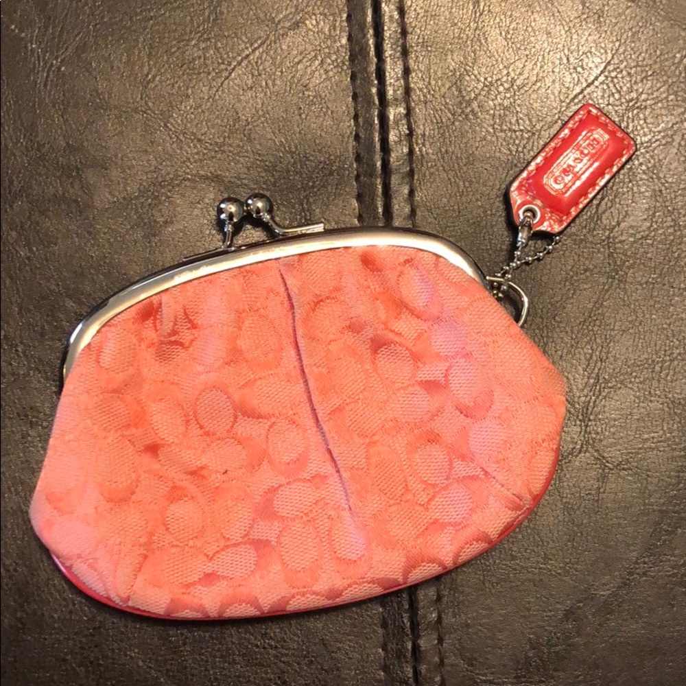 Coach change purse